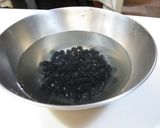黒豆のお粥作り方1写真