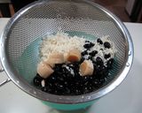 黒豆のお粥作り方2写真