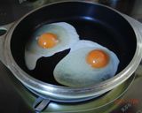 シーザーサラダ風目玉焼き作り方3写真