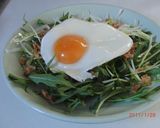 シーザーサラダ風目玉焼き作り方4写真