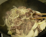 豚薄切り肉で野菜炒め・しょうが風味で作り方2写真