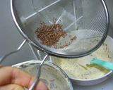 そば茶のべイクドチーズケーキ作り方4写真