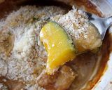 土鍋で簡単！かぼちゃの味噌グラタン作り方8写真