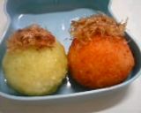 簡単キャラ弁!節分には鬼ぎり!作り方3写真