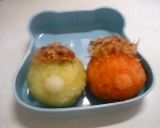 簡単キャラ弁!節分には鬼ぎり!作り方4写真