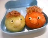簡単キャラ弁!節分には鬼ぎり!作り方5写真