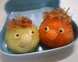 簡単キャラ弁!節分には鬼ぎり!作り方6写真