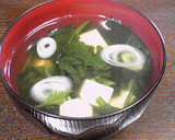 香りを味わう♪♪春菊とわかめの煮びたし作り方7写真