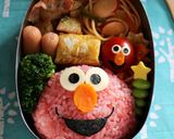 エルモのキャラ弁＊セサミストリート作り方3写真