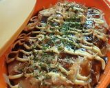 シリコンスチーマーでお好み焼き作り方5写真