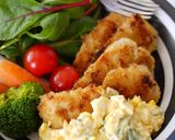W青じそドレッシングでヘルシーチキンカツ作り方8写真