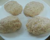ふんわりヘルシー♡鶏肉おからハンバーグ作り方4写真