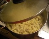 フジッリ(ツイストパスタ)にツナソース。作り方9写真