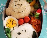 キャラ弁☆スヌーピーとチャーリーブラウン作り方6写真