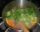 野菜と鶏胸肉のスープ…ミートソースにも。作り方7写真