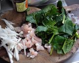 鶏の胸肉とほうれんそうのパスタ作り方1写真