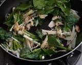 鶏の胸肉とほうれんそうのパスタ作り方2写真