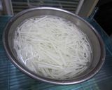 青じそ＆梅ドレde大根サラダ☆作り方1写真