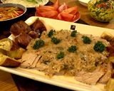 ソース絶品！豚ロースのレモンハーブ焼き作り方8写真