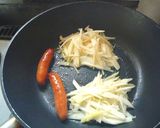 簡単、じゃがいものしゃきしゃき焼き作り方1写真