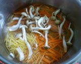 豆腐の生姜たっぷりスープあんかけ～♪作り方1写真