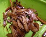 エリンギの　青じそ＋甜麺醤風味煮作り方3写真