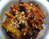 エリンギの　青じそ＋甜麺醤風味煮作り方5写真