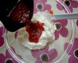 * ルクエで簡単 ★ 苺クリーム♪作り方5写真