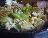 豆腐と青梗菜の炒め物作り方3写真