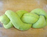 手ごねで米粉フワフワ抹茶あんぱん!作り方8写真