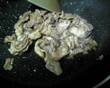 「スープでうどん」で豚かすうどん風作り方2写真