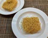 揚げ焼きそばの茸餡かけ作り方1写真