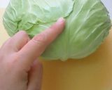 母直伝！必要分だけのキャベツの葉のむき方作り方3写真