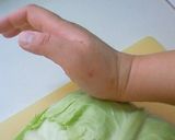 母直伝！必要分だけのキャベツの葉のむき方作り方9写真