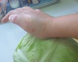 母直伝！必要分だけのキャベツの葉のむき方作り方8写真