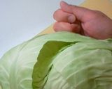 母直伝！必要分だけのキャベツの葉のむき方作り方11写真