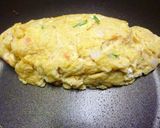鮭と長芋のオムレツ　和風あんかけ作り方4写真