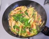 サラダチキンと白菜のコンソメ炒め作り方7写真