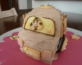 アンパンマンと仲間たちの★くるまケーキ作り方8写真