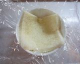 パン包み生クリームアイス作り方3写真