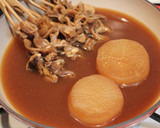 とろとろ牛すじと大根と半熟煮卵の♡おでん作り方8写真