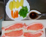*簡単こんがり肉巻きポテト*作り方1写真