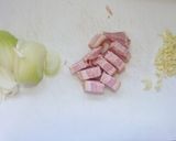 水菜とツナのベーコンパスタ作り方2写真