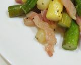 うちの☆旬のアスパラ❤️パンチェッタの旨み作り方18写真