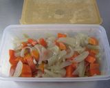 にんじんと玉ねぎの手抜きポタージュスープ作り方1写真