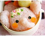 ＊キャラ弁＊　簡単　ぞうさん♡作り方4写真