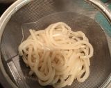 簡単美味しい✨牛すき釜玉うどん作り方7写真