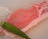 オクラの豚肉巻き作り方2写真