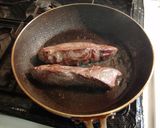 ニンニクポン酢でサッパリと♪牛肉のたたき作り方6写真