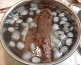 ニンニクポン酢でサッパリと♪牛肉のたたき作り方7写真